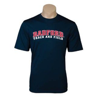Radford Syntrel Performance Navy Tee 'Track and Field'  Sports Fan T Shirts  Sports & Outdoors
