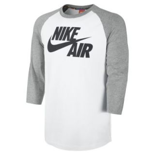 Nike Basketball 3/4 Sleeve Raglan Mens Shirt   Dark Grey Heather