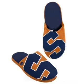 NCAA Syracuse Orange 2011 Big Logo Slide Slipper Hard Sole Extra Large  Sports Fan Slippers  Sports & Outdoors