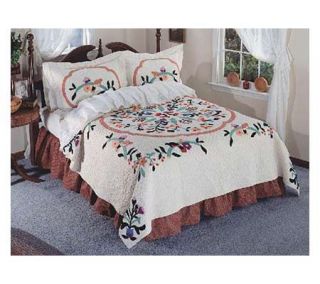 Limited Edition Birds of Paradise Twin Size Handcrafted Quilt —