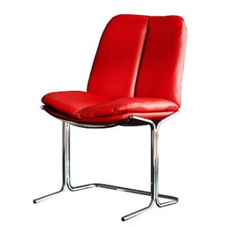 eleganza low back leather chair by pieff