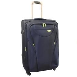American Green Travel Navy 3 piece Expandable Spinner Luggage Set with TSA Lock Three piece Sets
