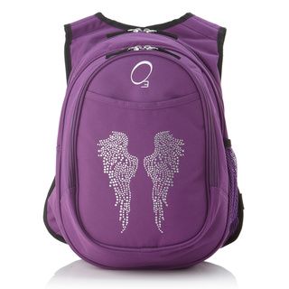 Obersee Kids All in one Bling Rhinestone Angel Wings Backpack With Cooler