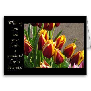 Wishing You & Family wonderful Easter Holiday Greeting Card