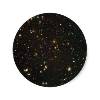 The Hubble Ultra Deep Field Round Sticker