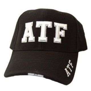 ATF Law Enforcement Hat Cap   Black at  Mens Clothing store Baseball Caps
