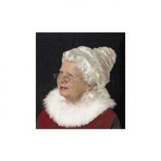 Mrs. Santa Claus Deluxe Wig Christmas Accessory Clothing