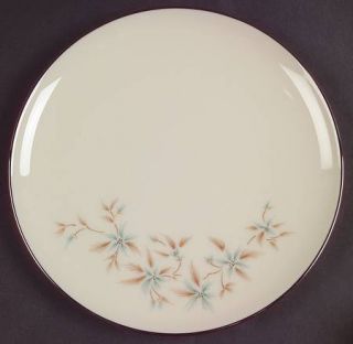 Lenox China Wyndcrest Bread & Butter Plate, Fine China Dinnerware   Blue Flowers