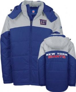 New York Giants Winter Warrior Heavyweight Jacket   Large  Outerwear Jackets  Clothing