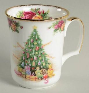 Royal Albert Christmas Magic Mug, Fine China Dinnerware   Christmas Tree Ctr  Pi