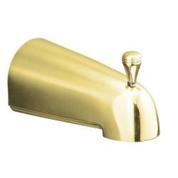 Kohler K 389 pb Vibrant Polished Brass Devonshire 4 7/16 Diverter Bath Spout