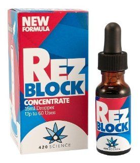 "RezBlock Concentrate by 420 Science   15ml   Pipe Glass Cleaner "   Gift Wrap Products