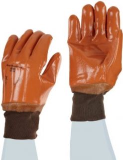 Ansell Winter Monkey Grip 23 191 Vinyl Glove, Fully Coated on Jersey Liner, X Large (Pack of 12 Pairs) Work Gloves