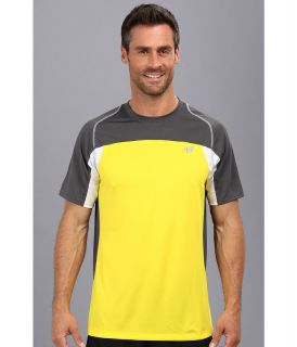 New Balance Momentum S/S Shirt Mens Workout (Yellow)