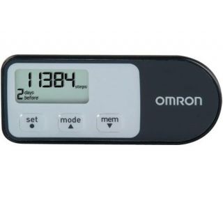 Omron HJ 321 Tri Axis Pedometer with Calories Burned —
