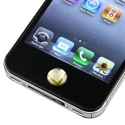 Amber Diamond Home Button Sticker for Apple iPhone/ iPad/ iPod BasAcc Cases & Holders