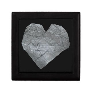 Heart of Duct Tape Trinket Boxes