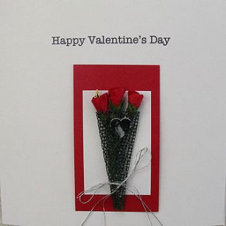 happy valentines day personalised card by dribblebuster