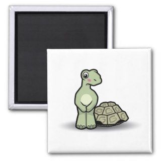 Funny Cartoon Shell less Tortoise Magnet