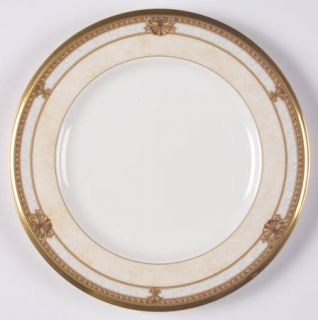 Noritake Chavot Gold Bread & Butter Plate, Fine China Dinnerware   Bone China, B