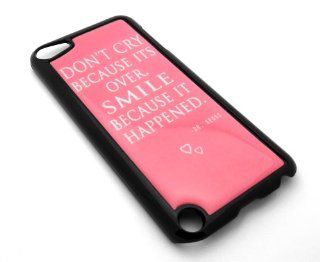 Dr. Seuss Pink Quote Design Snap on Black iPod Touch 5/5th Generation Cover Carrying Case   Players & Accessories