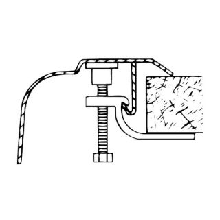 Sterling by Kohler Sink Clips for J Channel Installation (Pack of 10)