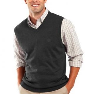 Izod Big and Tall V Neck Sweater Vest at  Mens Clothing store