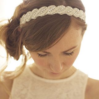crest hair band by pearl & blossom