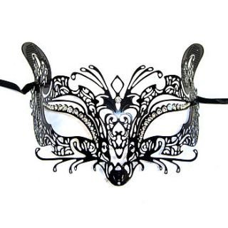 filigree venetian masquerade el gato mask by hannah makes things