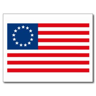 Betsy Ross Flag Postcard