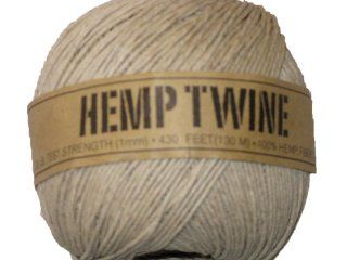 Hemp Twine Natural 20# 1mm 430Ft 130m
