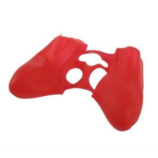 DETL Silicone Skin Protector Case Cover for Microsoft XBOX 360 XBOX360 Controller (red) Cell Phones & Accessories