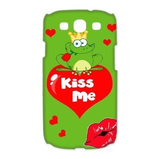 Custom The Frog 3D Cover Case for Samsung Galaxy S3 III i9300 LSM 3562 Cell Phones & Accessories