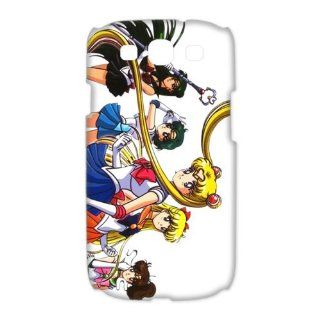 Custom Sailor Moon 3D Cover Case for Samsung Galaxy S3 III i9300 LSM 3066 Cell Phones & Accessories