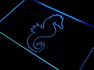 ADV PRO j421 b SEAHORSE Ocean Animals Home Gift Neon Light Sign  