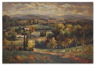Uttermost 32165 Scenic Vista Canvas Wall Art   Oil Paintings