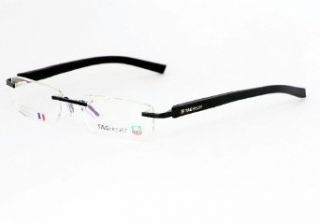 Tag Heuer Eyeglasses 8107 Black 001 TagHeuer Optical Frame Clothing