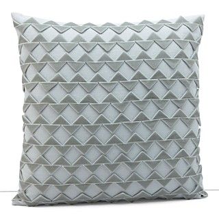 Dransfield and Ross House Alhambra Zig Zag Ribbon Square Pillow, 18" x18"'s