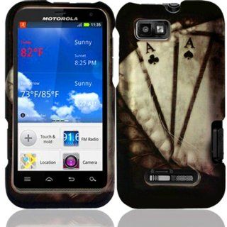For Motorola Defy XT556 Hard Design Cover Case Vintage Ace Accessory Cell Phones & Accessories