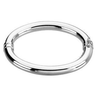 Sterling Silver Hinged Bracelet Diamond Designs Jewelry
