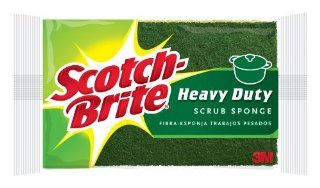 Scotch Brite Heavy Duty Scrub Sponge 426, 6 Count (Pack of 2)   Cleaning Brushes