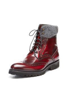Wingtip Derby  Boots by McCarren & Sons