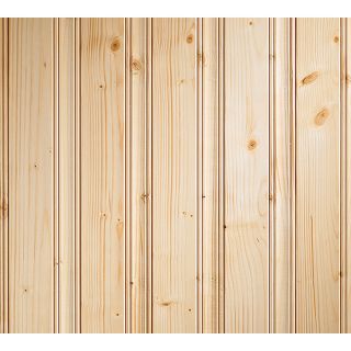 EverTrue 0.31 in x 3.66 in x 8 ft Unfinished Wood Wall Panel