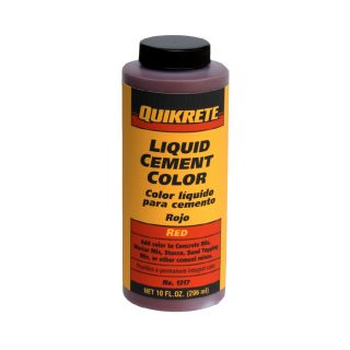 QUIKRETE 10 oz Red Cement Mix Color