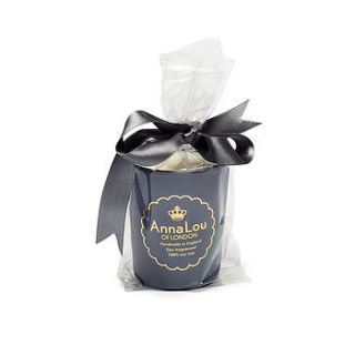 luxury scented calming travel candle by anna lou of london
