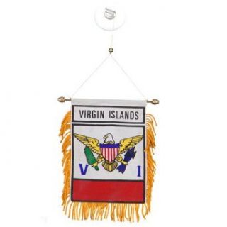 World Mini Banner Virgin Islands Costume Headwear And Hats Clothing