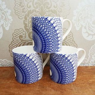 ingeo fine bone china mug by sarah taylor