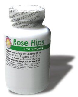 Rose Hips, 440mg, 100 capsules Health & Personal Care