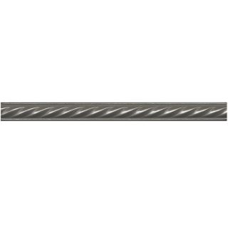 Somerset Collection 20 Pack Somerset Bright Nickel Metal Tile Liner (Common 1/2 in x 6 in; Actual 0.5 in x 5.94 in)