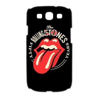 Custom Rolling Stones 3D Cover Case for Samsung Galaxy S3 III i9300 LSM 3043 Cell Phones & Accessories